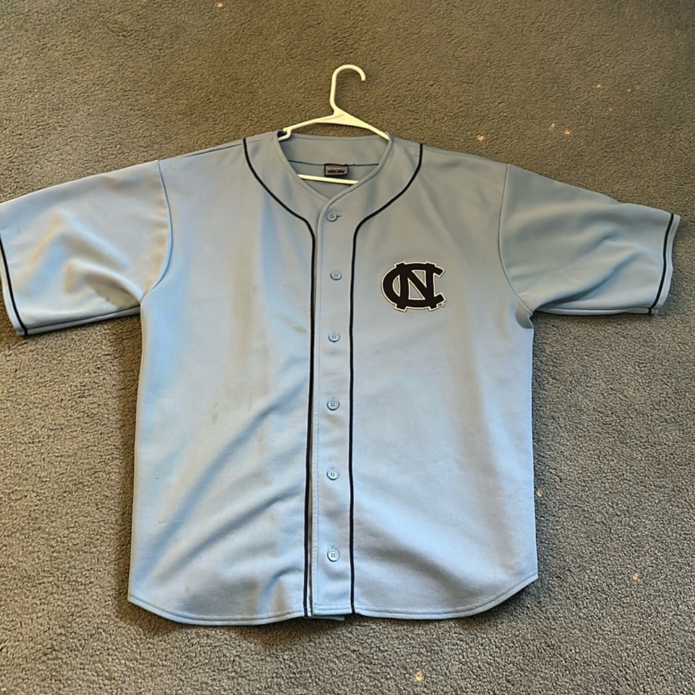 Mens UNC Tar Heels Baseball Jersey XL